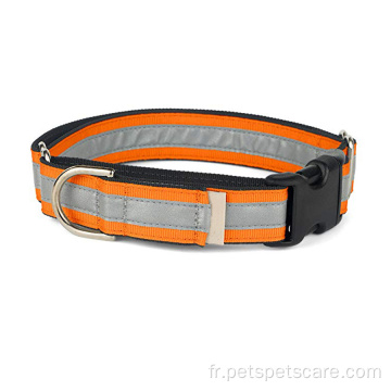 Collier Martingale réglable réfléchissant pour les chiens